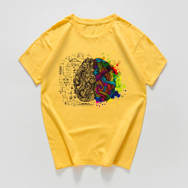 Left Brain Right Brain T-Shirt