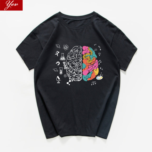 Left Brain Right Brain T-Shirt