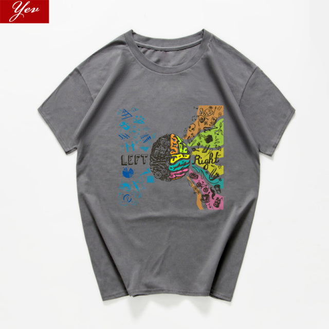 Left Brain Right Brain T-Shirt