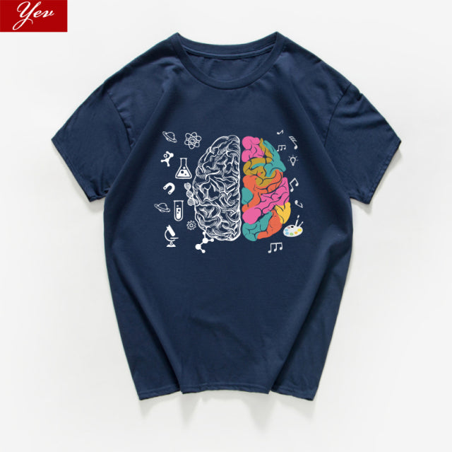 Left Brain Right Brain T-Shirt