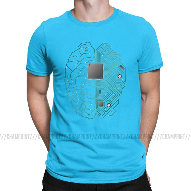 Circuit Board Brain T-Shirts