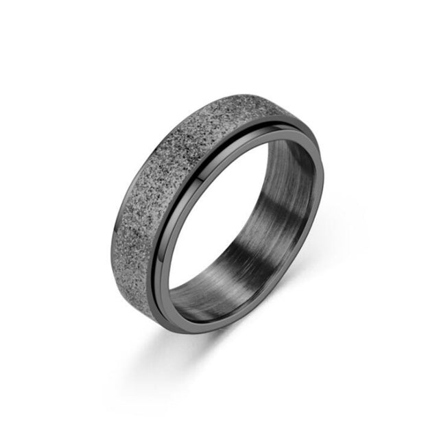 Stainless Steel Stackable Anxiety Rings