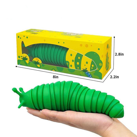 Slug Fidget Toy - Flexible Anti-Anxiety Anti-Stress