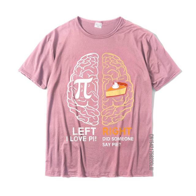 Left Vs Right Brain Pie T-Shirt